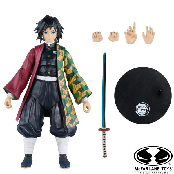 McFarlane Toys Demon Slayer Giyu Tomioka 7 Inch Scale Figure